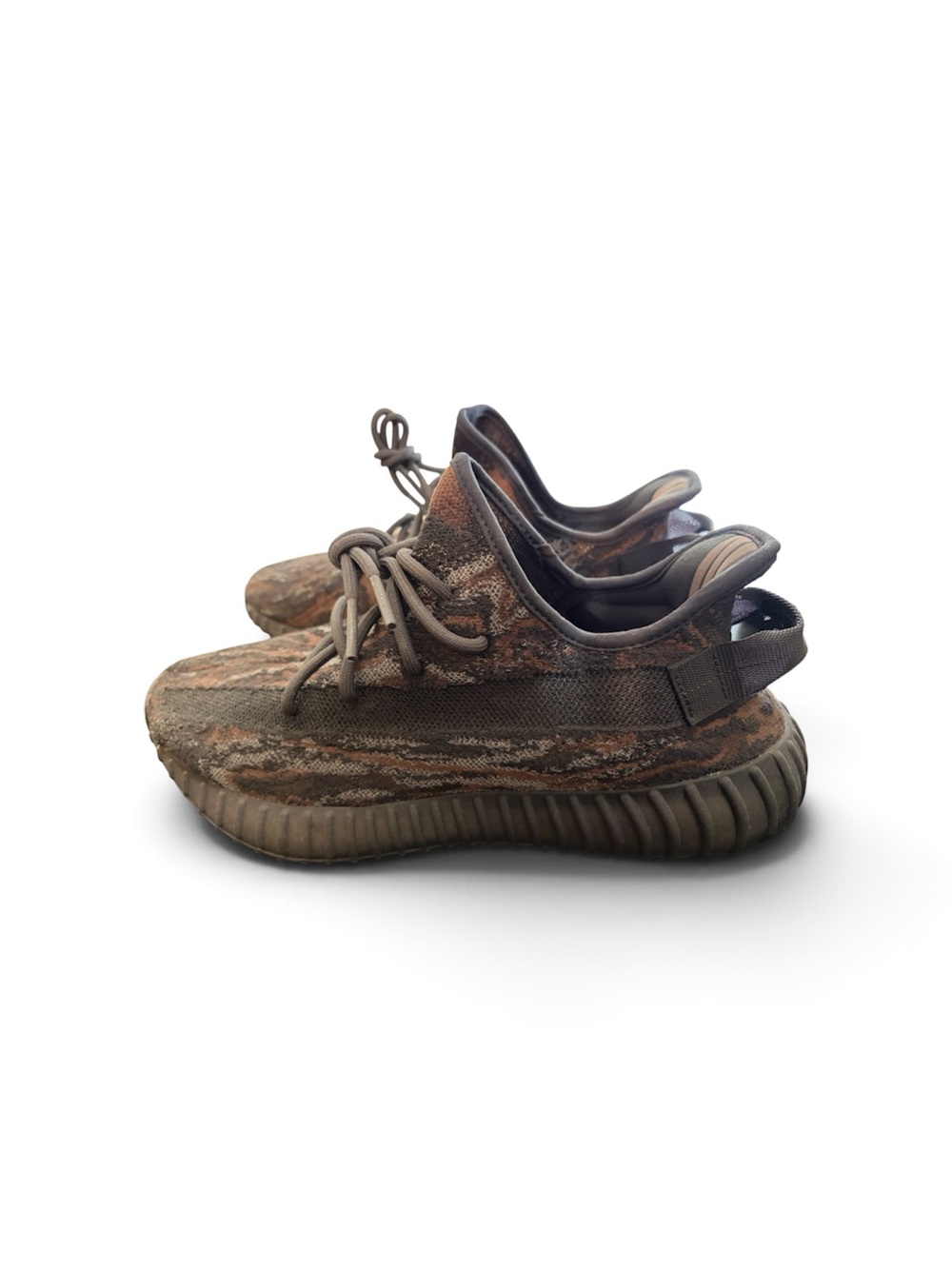 Yeezy Boost 350 V2 Brown Multi Knit Sneakers